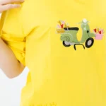 تیشرت گلدوزی طرح وسپا