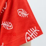 تیشرت طرح ماهی