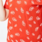 تیشرت طرح ماهی