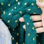 بلوز طلا کوب پاپیون دار