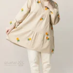 تونیک لینن گلدوزی آناناسی