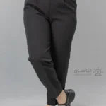 شلوار مام مازراتی بقل چاک دار مشکی