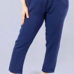 شلوار سرمه ای پاکتی