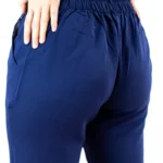 شلوار سرمه ای پاکتی