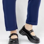 شلوار سرمه ای پاکتی