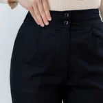 شلوار لینن پاکتی قد 80
