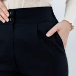 شلوار لینن پاکتی قد 80