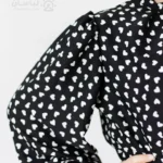 شومیز قلب مشکی