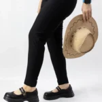 شلوار کتان کش بنگال مشکی