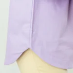 مانتو کتان دوجیب یاسی