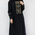 کفتان مشکی خامه دوزی شده و سکه دوزی شده