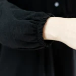 شومیز مانتویی عرسکی مشکی محرمی