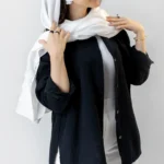 مانتو دبل فیس رنگ مشکی