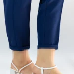 شلوار سرمه ای مام استایل