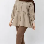 مانتو عروسکی دبل فیس