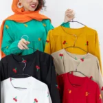 مانتو عروسکی گیلاسی