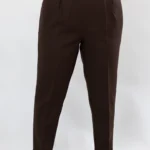 شلوار قهوه ای مام استایل