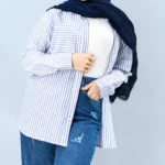 مانتو شومیزی راه راه