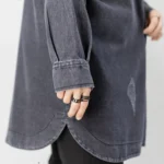 مانتو قدبلند جین