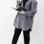 مانتو جین دانشجویی