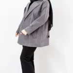 بارانی کوتاه کتان