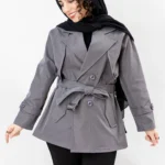 بارانی کوتاه کتان