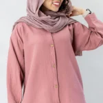 شومیز مانتویی ساده