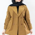 بارانی کوتاه کتان