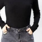 بادی یقه اسکی مشکی