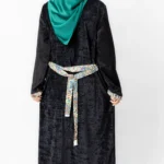 پیراهن مخملی دوتیکه