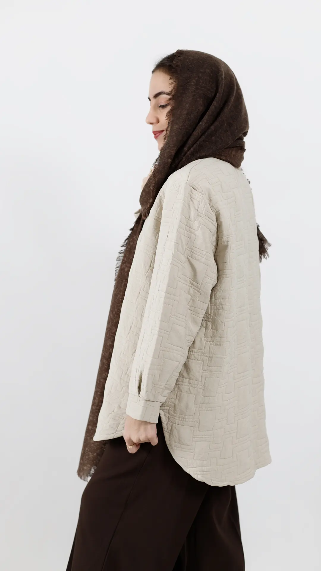 شکت پاییزه رنگ کرمی شکت پاییزه رنگ کرمی