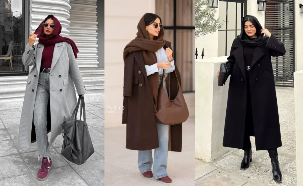 با پالتو بلند چی بپوشیم؟