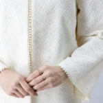 کت مزونی دانتل سفید