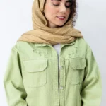 کت کتان سبز