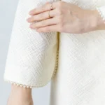 کت مزونی دانتل سفید