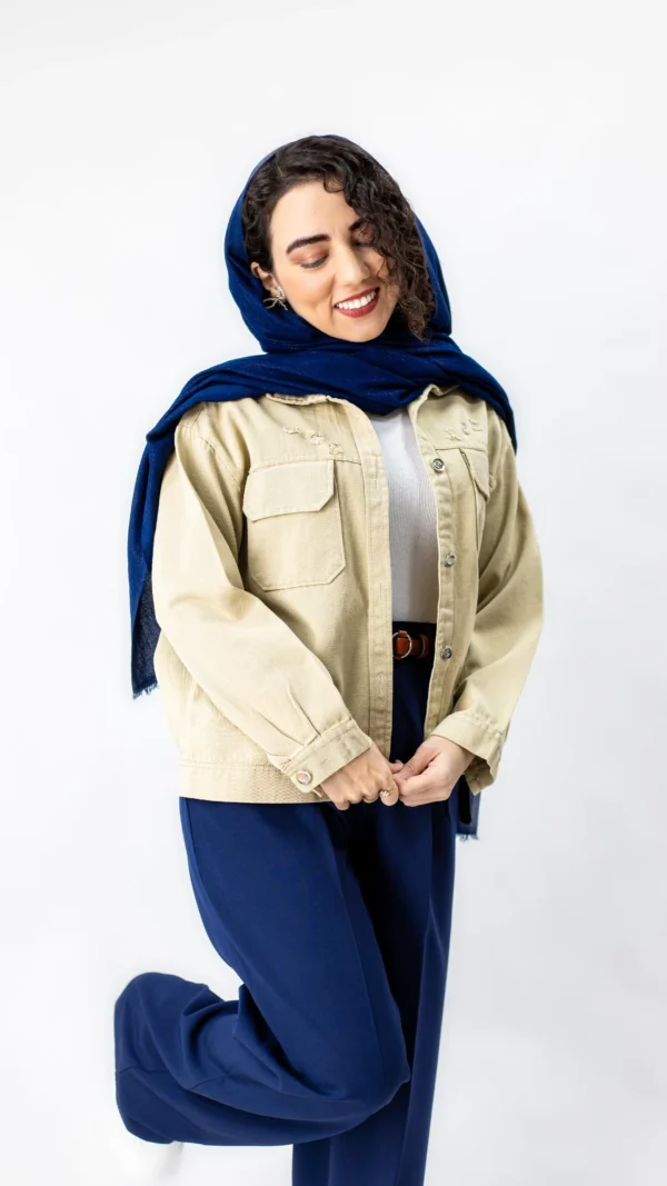 کت کتان کرمی