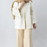 کت مزونی دانتل سفید