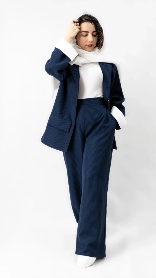 کت دیپلمات رنگ سورمه ای