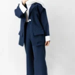 کت دیپلمات رنگ سورمه ای