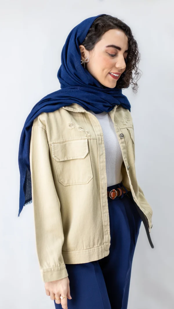 کت کتان کرمی