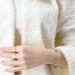 کت مزونی دانتل سفید