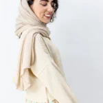 شومیز دو تیکه کرمی