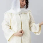 کت مزونی دانتل سفید