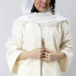 کت مزونی دانتل سفید