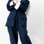 کت دیپلمات رنگ سورمه ای