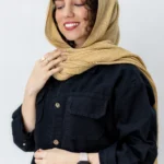 کت کتان مشکی