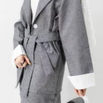 کت دیپلمات رنگ توسی