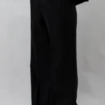 شلوار نیم بگ مشکی