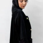 کت مخمل دکمه طلا