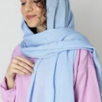 شال ساده پفکی